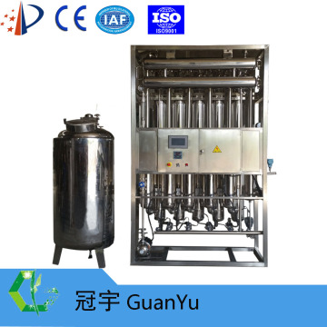 Water for injection water distillation