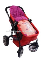 footmuff with embroider