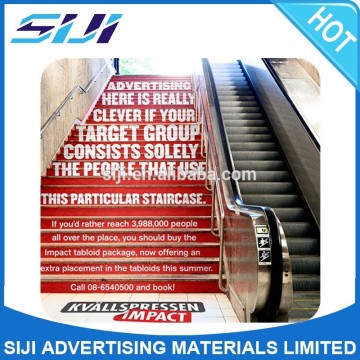 floor graphics price of vinyl floor advertising material