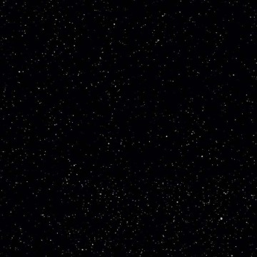 Gold & Silver Star Black Porcelain Tile