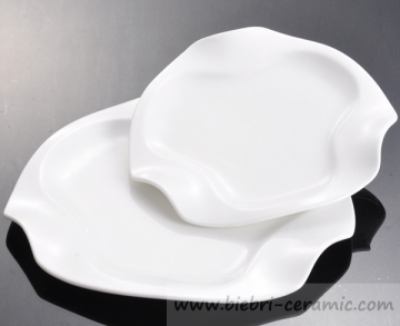 Hotel Restaurant Ceramic Round Plates