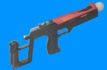 submachine gun for PS3 Move