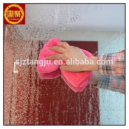 High quality coral fleece micro fibre rags cleaning cloths