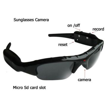 Gum Button Camera Video Record/spy Video Camera Glasses Support Tf Card/small Hidden Video