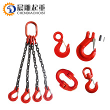 High Quality G80 Hook Lifting Chain Sling with Safety Factor