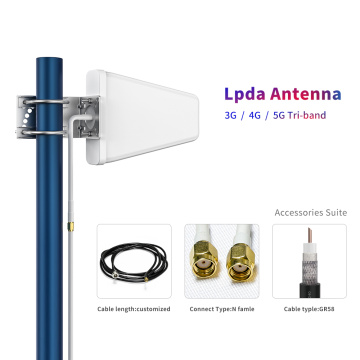 Antena LPDA celular 5G patentada