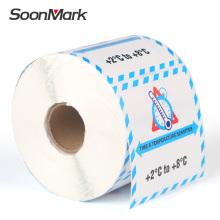 Customised Printing Colorful Warning Adhesive Shipping Label