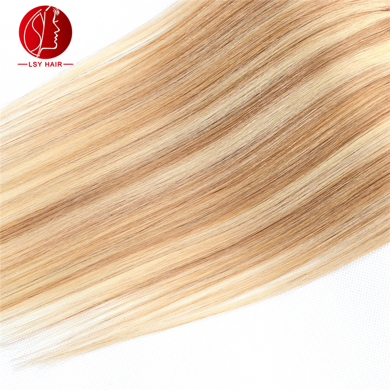 Popular Brazilian Natural Remy 100% Virgin Cuticle Aligned Hair Weave Clip In Human Hair Extension