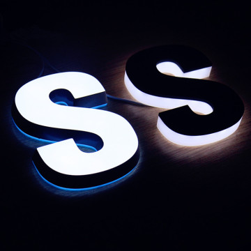 3D Lighted Business Signs Channe Letter Ligthing