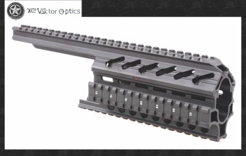 Vector Optics Galil Golani Tactical Handguard Quad Rail Picatinny Scope Mount System Fits Century Full Metal Black