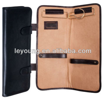 Top Quality Genuine leather tie case for gentleman