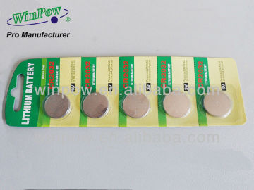 cr2032 botton cells batteries from pro manufacturer