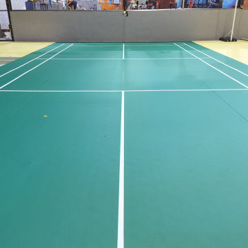 Pisos de quadra de badminton PVC Tapete sintético de badminton