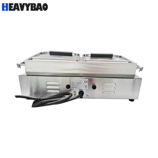 Double Plate Electric Sandwich Panini Kamado Contact Grill Griddle