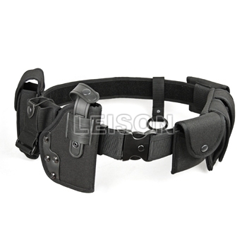 Tactical Belt With Pouches For Multifunction