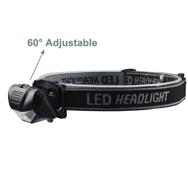 ABS Led Head Light Headlamp Adjustable Camping Led Headlamp