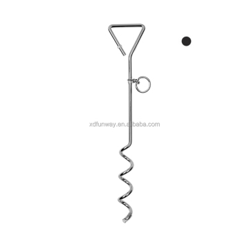 Dog Tie Out Cable Stake: Secure Outdoor Dog Tie Downs