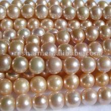 Near Round Pearl Strands
