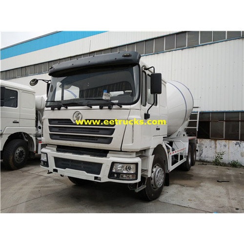 SHACMAN 10 Wheel 6000L Cement Truck Mixers