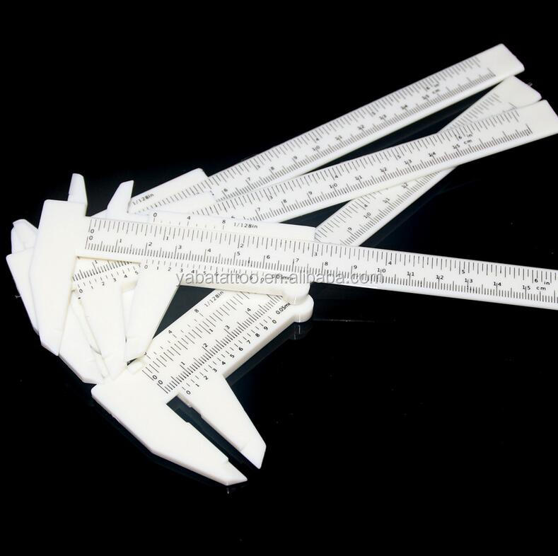 New arrival Plastic Eyebrow Ruler Measure Shaping For Tattoo Tool