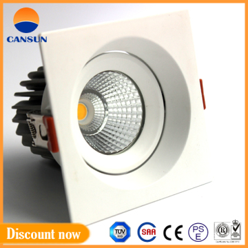 Fashion Design 4inch adjustable downlight led cutout 120mm 12W adjustable downlight led