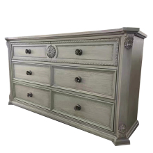 Modern Design Vintage Wood Bedroom Corner Storage Cabinet