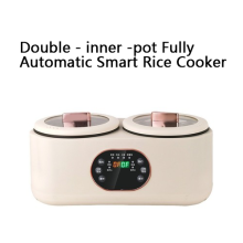 Double-Pot Smart Rice Cooker: Automatic, Multifunctional Yuanyang Hot Pot with Steam & Cook Features