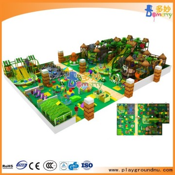 Jungle theme indoor games for kids amusement park equipment