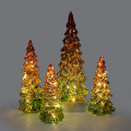 Ornements d&#39;arbre de Noël en verre soufflé de haute qualité Light