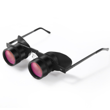 Hands-Free BIJIA 2.8x34mm Binocular with Purple Coating for Sports, Concerts, Theater & Wildlife