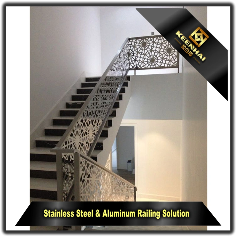 Stainless Steel Stair Fence Golden Painting Decorative Handrail (SF-KH-01)