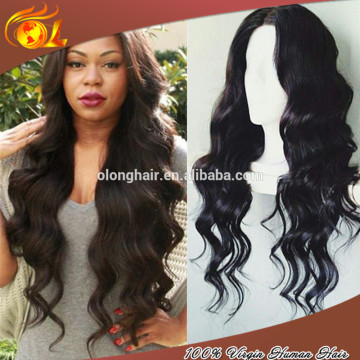 Fashion girl's favorite hairstyle 100%human hair mink brazilian hair wig