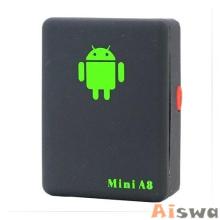 Mini A8 GSM Personal Position Tracker - Black