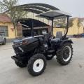 60HP 4WD фермерский трактор с передним погрузчиком