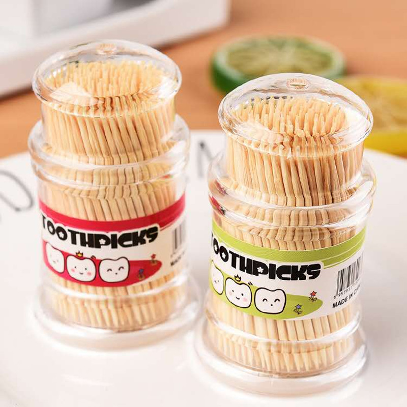 Bottle package for bamboo toothpicks