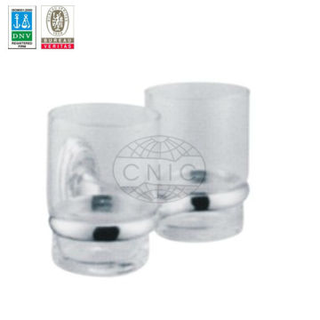 glass cup metal holder