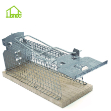 Wooden Base Live  Mouse Trap Cage