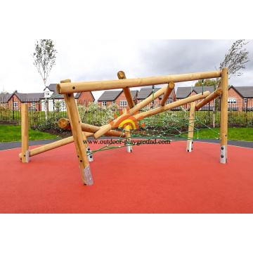 Outdoor Structure Playground Climbing Nets Rope