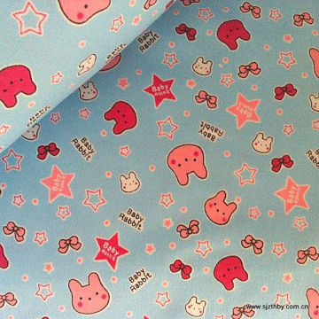 cotton carton printed baby blanket fabric