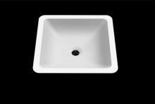 Counter top pure acrylic WB012-421x421x102mm-matte white