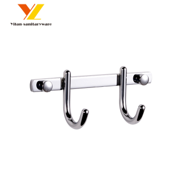 Bathroom Wall Mount Double Hooks for Clothes