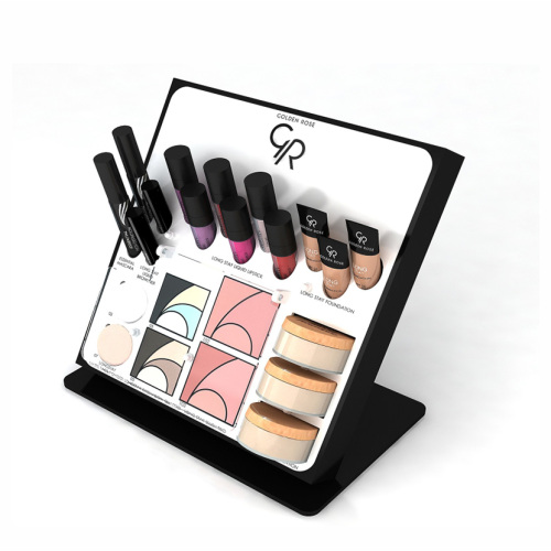 Aangepaste winkeltabel kartbord make -up teller display stand