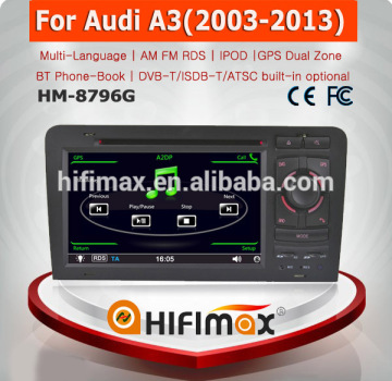 HIFIMAX Car Radio for Audi A3 Car DVD GPS Radio for Audi A3 with Radio GPS Navigation