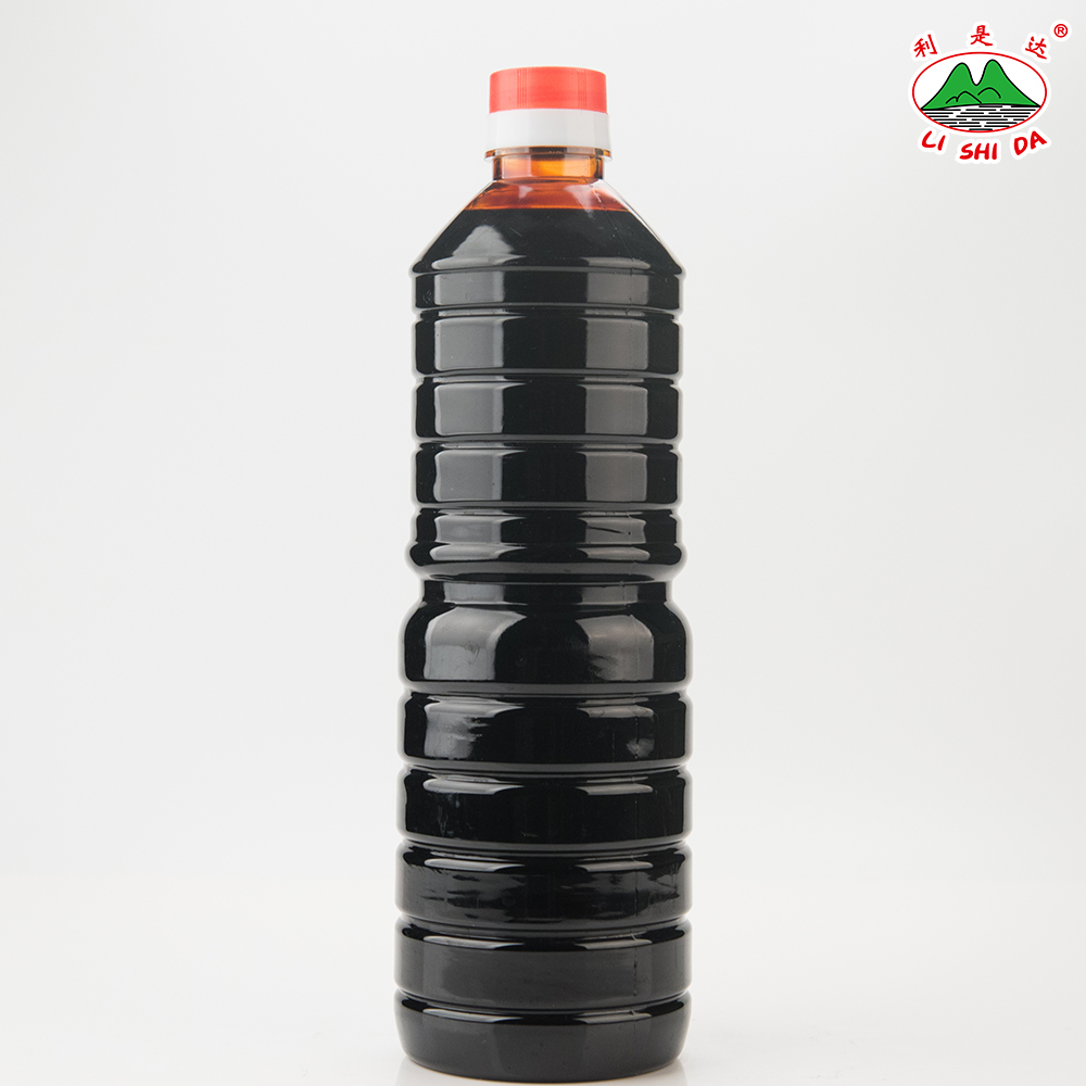 1000 مل زجاجة بلاستيكية الغلوتين صلصة الصويا الظلام