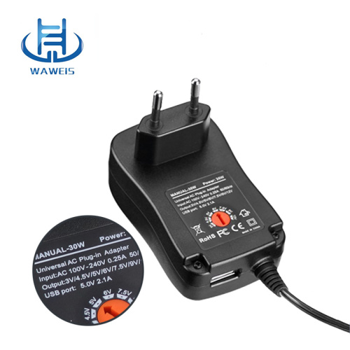 CE 30w Universal Wandadapter mit EU-Stecker