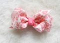 Leopardo Bow nodi Clips capelli accessori per capelli