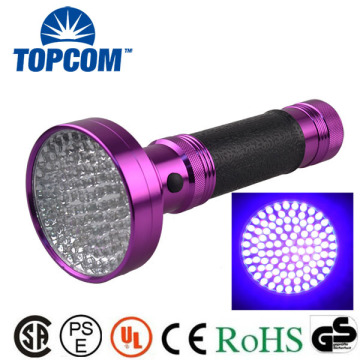 100 LED UV ultra violet ultraviolet scorpion black light blacklight flashlight
