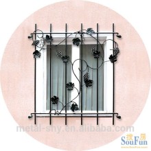 Security window decoration simple window grill guard design