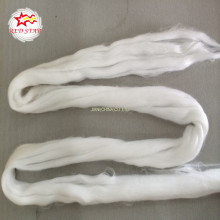 Raw White 100% Virgin Polyester Tops Anti-pilling/Low pilling converted from polyester tow