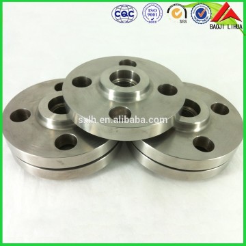 Baoji Lihua supply Gr2 titanium flange asme b16.5